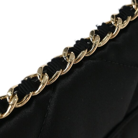 Chanel Black Satin Clutch Bag 115645 - Picture 5 of 9